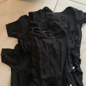 Gerber baby black onsie
